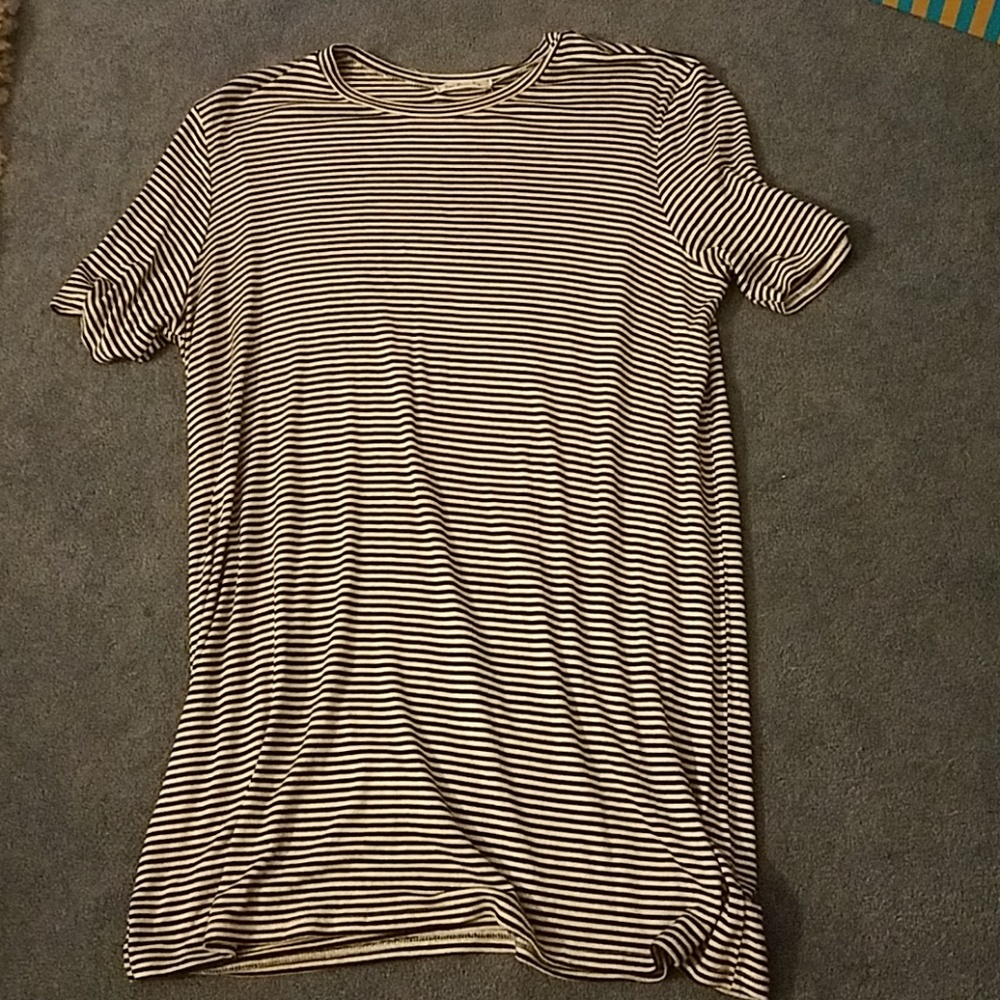 Striped T-shirt Dress